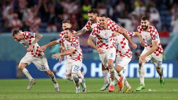 克罗地亚队2-0胜西班牙队的相关图片